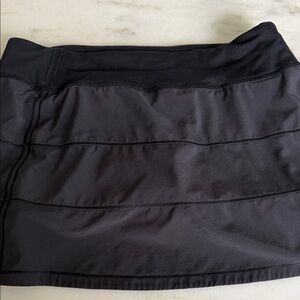 Lululemon Athletica Black Sports Skirt